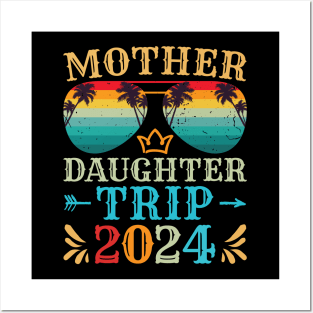 Mother Daughter Trip 2023 Shirt Road Trip Lovers Vacation Posters and Art